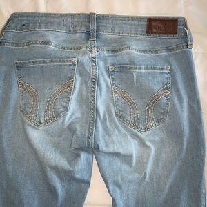 Hollister jeans.
